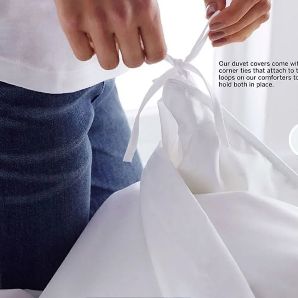 The Company Store LoftAIRE™ Down Alt Extra Comforter in Ivory, Full Size, New! - Picture 13 of 14